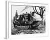 French Schneider Tank at Marly-Le-Roi During World War I-Robert Hunt-Framed Photographic Print