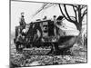 French Schneider Tank at Marly-Le-Roi During World War I-Robert Hunt-Mounted Photographic Print