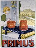 Poster Advertising the Primus Hob, Printed by Dampenon and Elarue-French School-Giclee Print