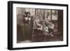 French Schoolkids-null-Framed Photographic Print