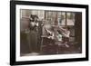 French Schoolkids-null-Framed Photographic Print