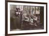 French Schoolkids-null-Framed Photographic Print