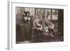 French Schoolkids-null-Framed Photographic Print