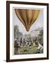 French Scientist Gay-Lussac Makes One of His Ascents at Paris-null-Framed Art Print