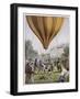 French Scientist Gay-Lussac Makes One of His Ascents at Paris-null-Framed Art Print