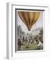 French Scientist Gay-Lussac Makes One of His Ascents at Paris-null-Framed Art Print