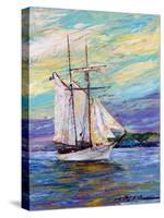 French Scooner-Lucy P. McTier-Stretched Canvas