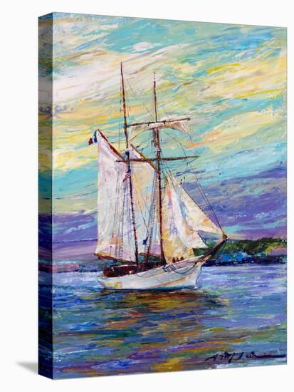 French Scooner-Lucy P. McTier-Stretched Canvas