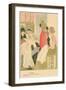 French Seamstress Shop-null-Framed Art Print