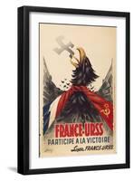 French Second World War Poster, C.1944-null-Framed Giclee Print