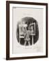 French Self-Portrait-Honore Daumier-Framed Giclee Print