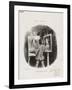 French Self-Portrait-Honore Daumier-Framed Giclee Print