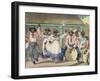 French Set-Girls, Plate 7 from 'sketches of Character...', 1838 (Colour Litho)-Isaac Mendes Belisario-Framed Giclee Print