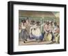 French Set-Girls, Plate 7 from 'sketches of Character...', 1838 (Colour Litho)-Isaac Mendes Belisario-Framed Premium Giclee Print