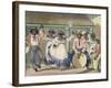 French Set-Girls, Plate 7 from 'sketches of Character...', 1838 (Colour Litho)-Isaac Mendes Belisario-Framed Giclee Print