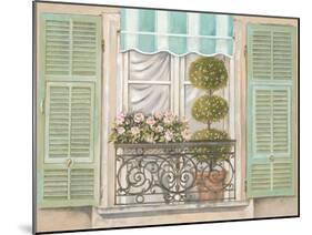 French Shutters 1-Stefania Ferri-Mounted Art Print