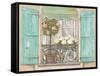 French Shutters 2-Stefania Ferri-Framed Stretched Canvas