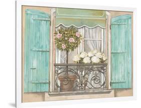 French Shutters 2-Stefania Ferri-Framed Art Print