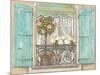 French Shutters 2-Stefania Ferri-Mounted Art Print