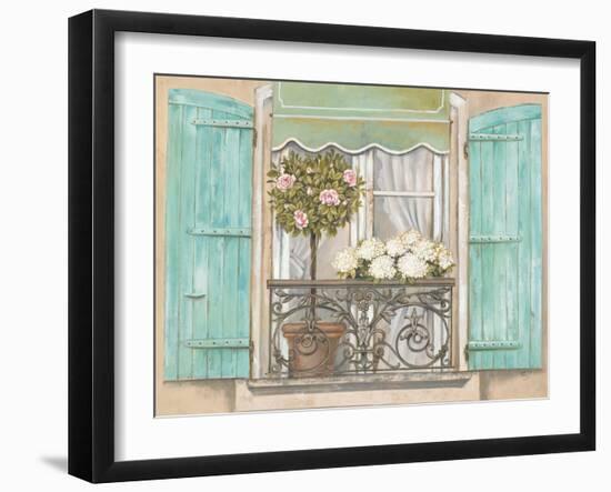 French Shutters 2-Stefania Ferri-Framed Art Print