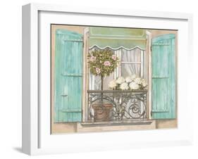 French Shutters 2-Stefania Ferri-Framed Art Print