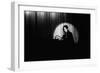 French Singer Barbara Onstage in a Cabaret, Paris 1971-null-Framed Photo