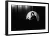 French Singer Barbara Onstage in a Cabaret, Paris 1971-null-Framed Photo