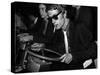 French Singer Jacques Dutronc in Miniland, Paris, 17 March 1967-null-Stretched Canvas