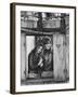 French Singer Nino Ferre and Finance Wearing Matching Leather Jackets Designed by Daniel Hechter-Bill Ray-Framed Premium Photographic Print