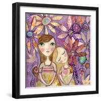 French Sisters-Wyanne-Framed Giclee Print