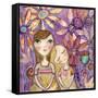 French Sisters-Wyanne-Framed Stretched Canvas