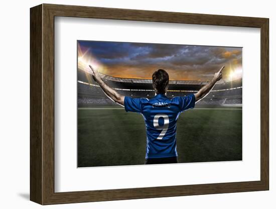 French Soccer Player-Beto Chagas-Framed Photographic Print