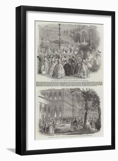 French Society Events-null-Framed Giclee Print
