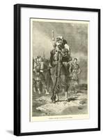 French Soldier in Marching Order-null-Framed Giclee Print