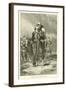 French Soldier in Marching Order-null-Framed Giclee Print