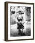 French Soldier in Uniform During World War I-Robert Hunt-Framed Photographic Print