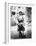 French Soldier in Uniform During World War I-Robert Hunt-Framed Photographic Print