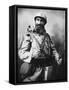 French Soldier 'Le Poilu' During World War I-Robert Hunt-Framed Stretched Canvas