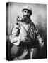 French Soldier 'Le Poilu' During World War I-Robert Hunt-Stretched Canvas