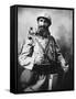 French Soldier 'Le Poilu' During World War I-Robert Hunt-Framed Stretched Canvas
