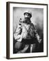 French Soldier 'Le Poilu' During World War I-Robert Hunt-Framed Photographic Print