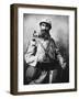 French Soldier 'Le Poilu' During World War I-Robert Hunt-Framed Photographic Print