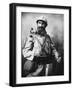 French Soldier 'Le Poilu' During World War I-Robert Hunt-Framed Photographic Print