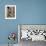 French Soldier with Wooden Crosses to Be Placed on Temporary Graves-null-Framed Photographic Print displayed on a wall