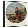 French Soldier-null-Framed Stretched Canvas