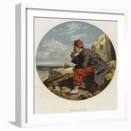 French Soldier-null-Framed Giclee Print