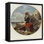 French Soldier-null-Framed Stretched Canvas