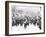 French Soldiers Approaching Front Line-null-Framed Photographic Print