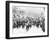 French Soldiers Approaching Front Line-null-Framed Photographic Print