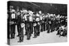 French Soldiers at a Railway Station, Paris, First World War, 1914-null-Stretched Canvas